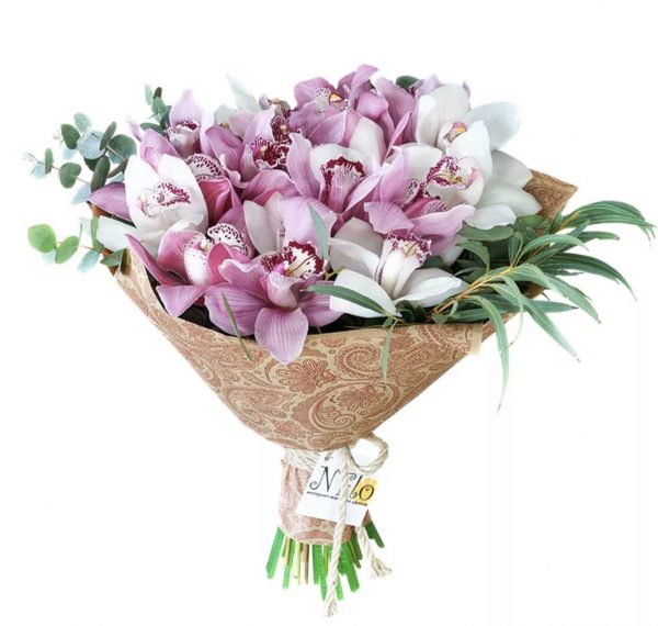 Букет из 7 орхидей — Бизнес букеты