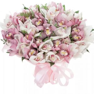 Букет из 39 орхидей — Букеты "Выздоравливай"