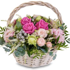 Корзина с цветами «Кантата» — Букеты цветов