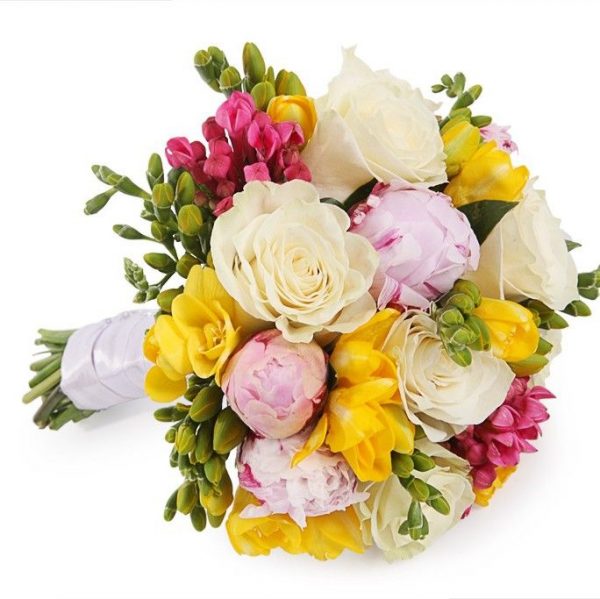 Свадебный букет «Валери» — Букеты невесты из белых роз