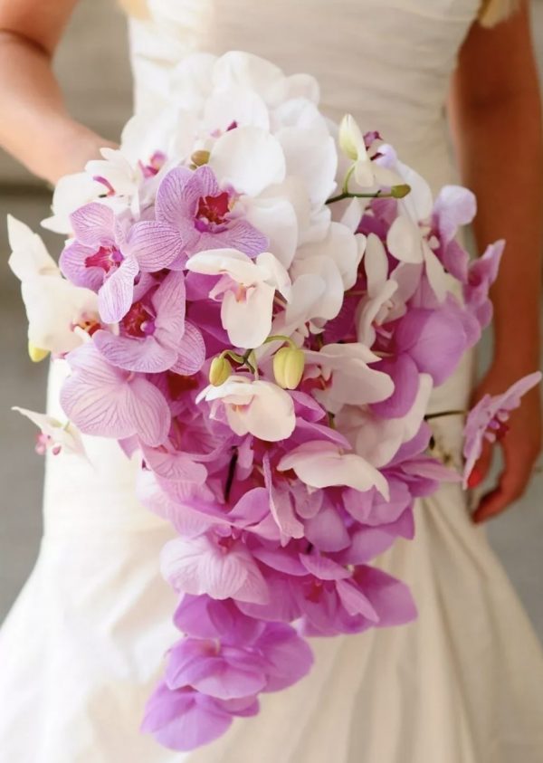 Букет невесты из орхидей «Лурье» — Свадебные букеты