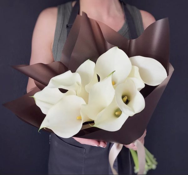 Букет из белых калл — Букеты цветов