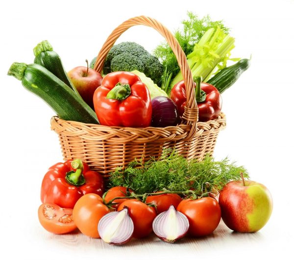 Корзина с овощами №4 — Съедобные букеты