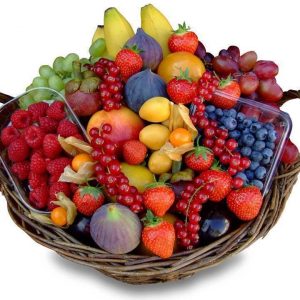 Большая корзина из ягод — Съедобные букеты