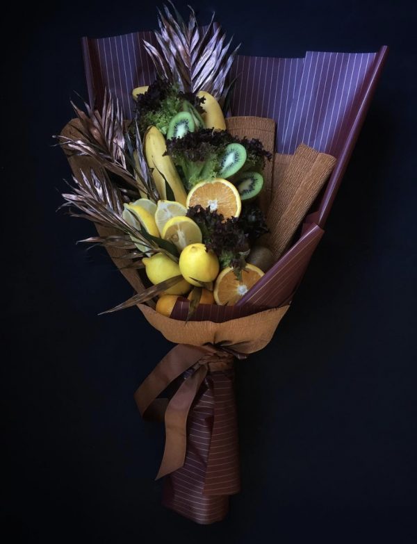 Букет из экзотических фруктов «Вивьен» — Мужские букеты