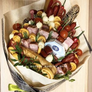 Крутой букет из мяса и сыра — Акции и скидки