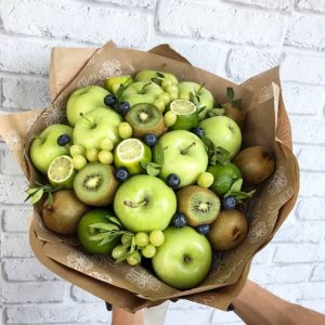 Фруктовый букет «Зеленый пирог» — Акции