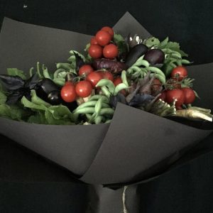 Овощной арт-букет «Прованс» — Букеты из помидор