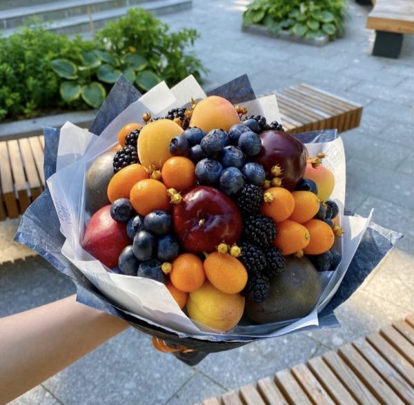 Фруктовый букет «Кумкват» — Букеты из ягод и фруктов