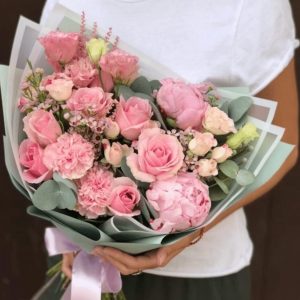 Букет Розовый фламинго — Букеты цветов