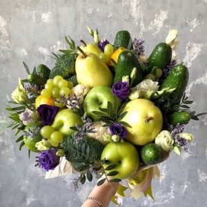 Оченьхорошo | Букеты из овощей и фруктов