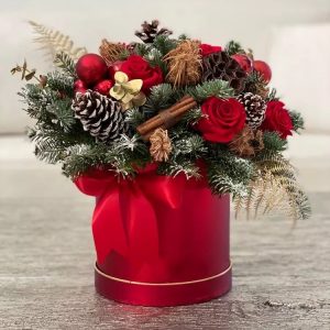 Новогодний подарок «Рождествено» — Съедобные букеты