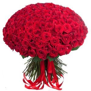 Букет из 111 красных роз — 111 роз