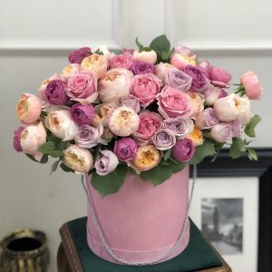 Кустовые пионовидные розы Нежные — Кустовые пионовидные розы