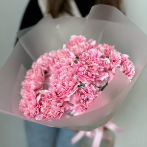 Букет из 13 розовых гвоздик — Бизнес букеты