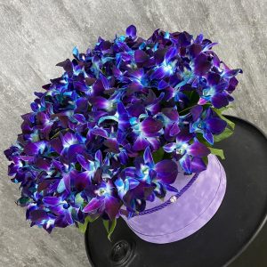 Букет из 201 орхидеи в корзине — Букеты цветов
