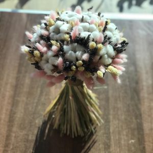 Букет сухоцветов с хлопком и лавандой — Букет сухоцветов недорого
