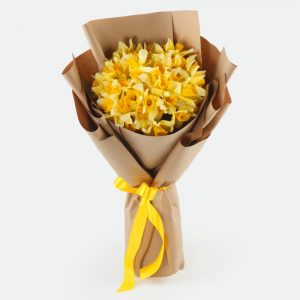 Букет из 49 желтых нарциссов — Букеты цветов