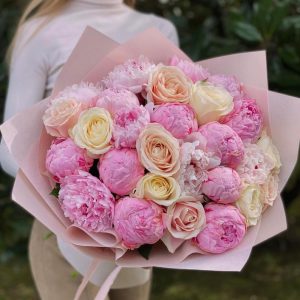 Букет «Розовое небо» — Букеты цветов