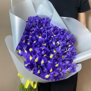 101 синий ирис — Букеты цветов