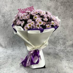 Букет из хризантем «Мамочке» — Букеты цветов