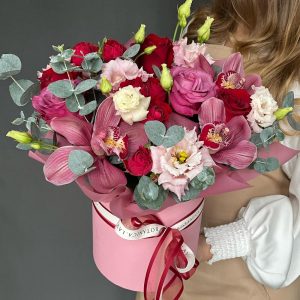 Букет «Созвездие» с орхидеями — Букеты цветов